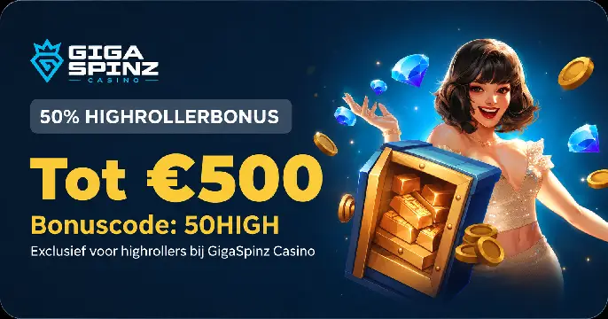 GigaSpinz Casino Bonus banner